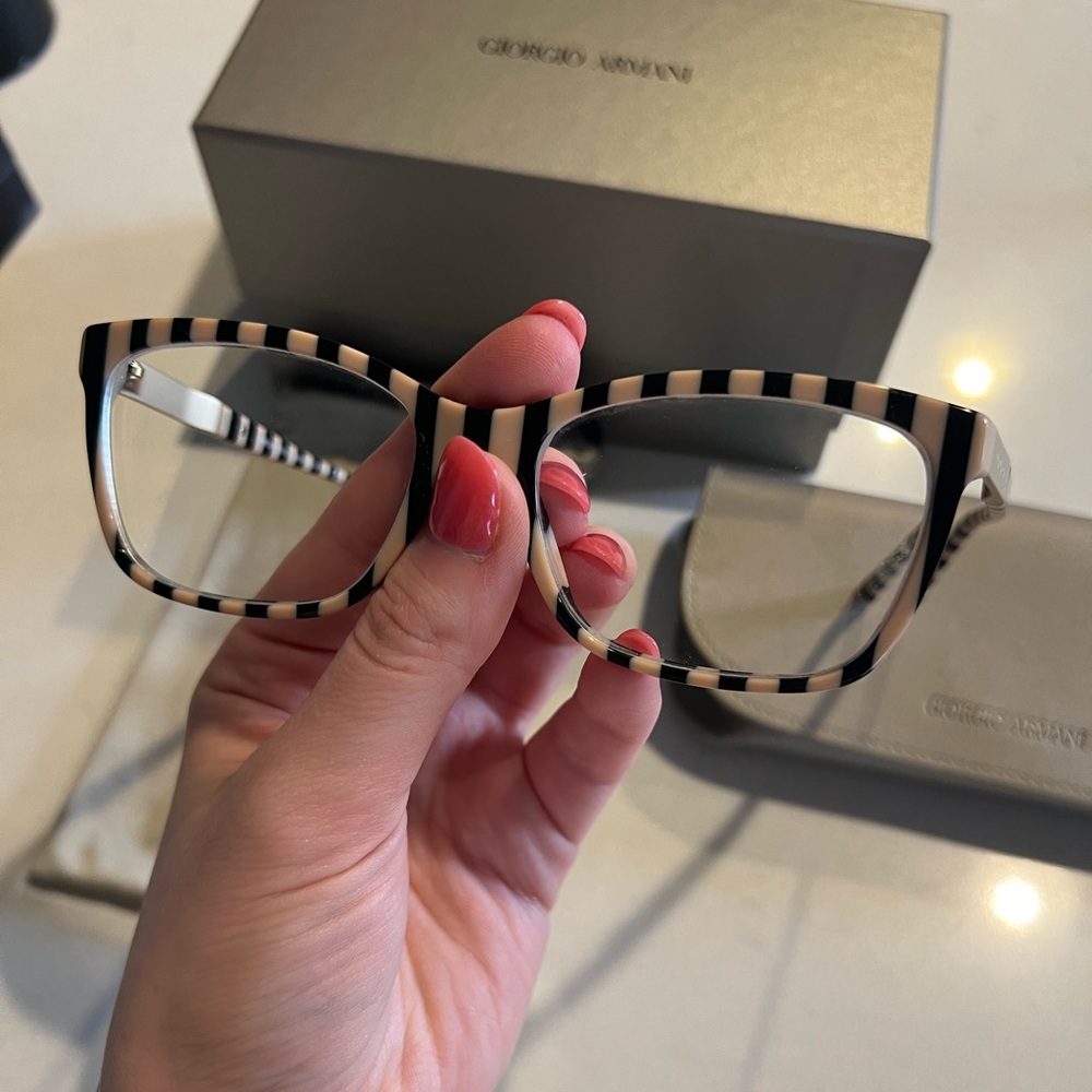 Giorgio Armani eyeglasses eyewear with case and box - real - AR 7081 5428